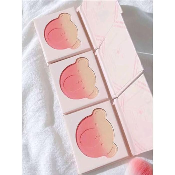 Blush Powder1Pc2-Color Blush Palette Gradient Natural - Image 4
